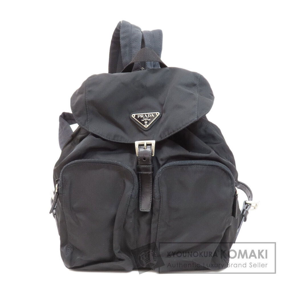 Prada logo Backpack Rucksack Daypack